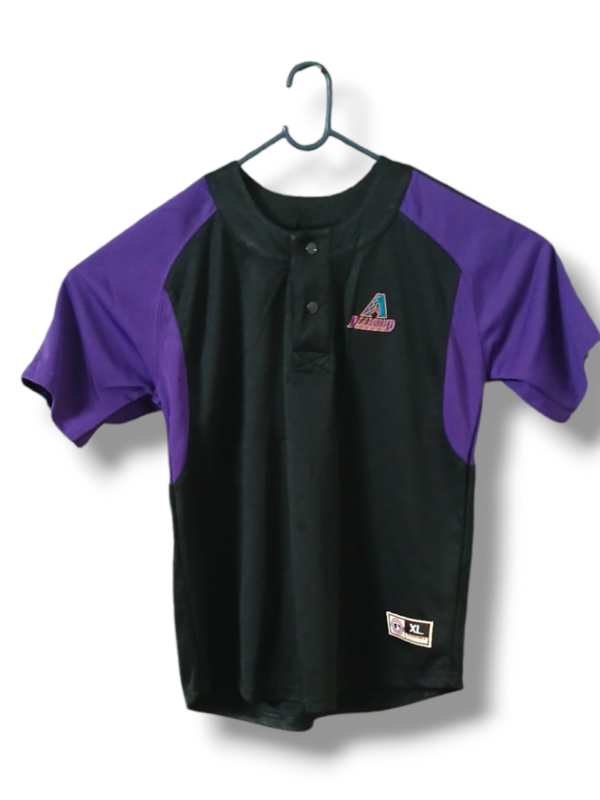 original men’s major league brand (active wear embroided logo bassball jersey)