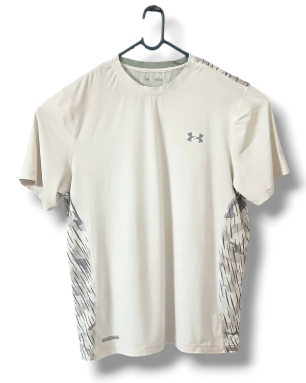 original men's under armor (heat gear round neck t shirt)