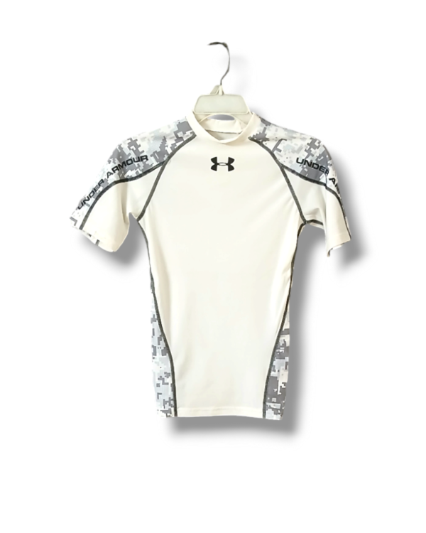 original men's under armor brand (heat gear round neck fitted t shirt)