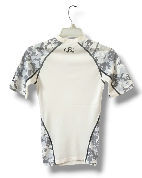 original men's under armor brand (heat gear round neck fitted t shirt) - Image 3