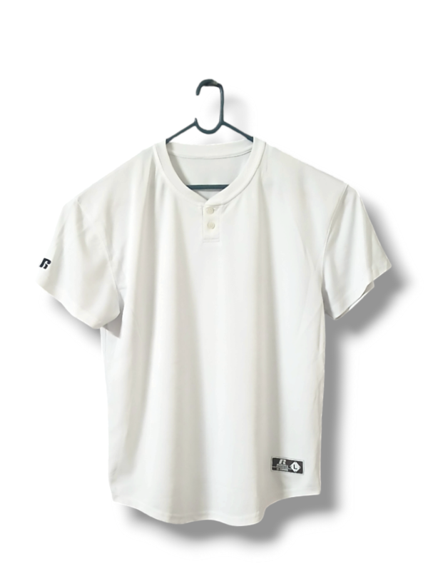 original men’s Russell brand (dri power embroided logo t shirt)