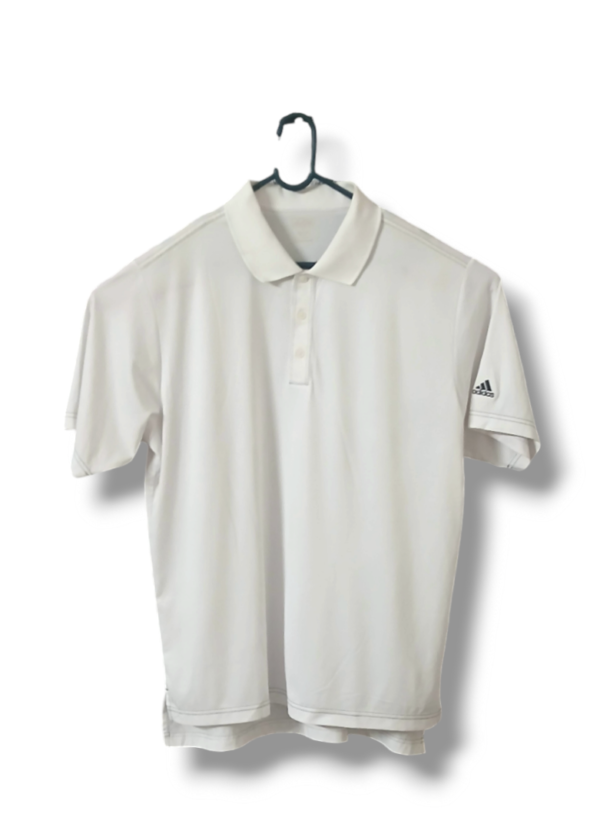 original men's adidas brand (climacool embroided logo, golf t shirt)