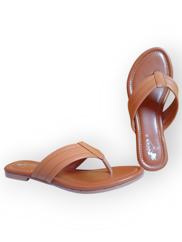 BROWN PLAIN BURMI CHAPPAL